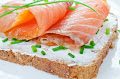 Sandwiches with salmon